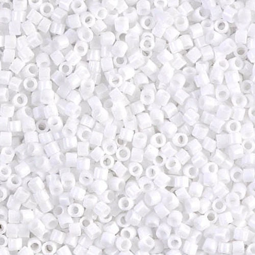 White 10/0 Delica || DBM-0200 || Delica Seed Beads - Mack & Rex