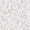 White Pearl AB  10/0 Delica || DBM-0202 ||  Delica Seed Beads - Mack & Rex