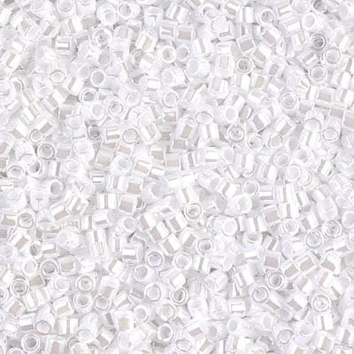 White Pearl Ceylon 10/0 Delica || DBM-0201 || Delica Seed Beads - Mack & Rex