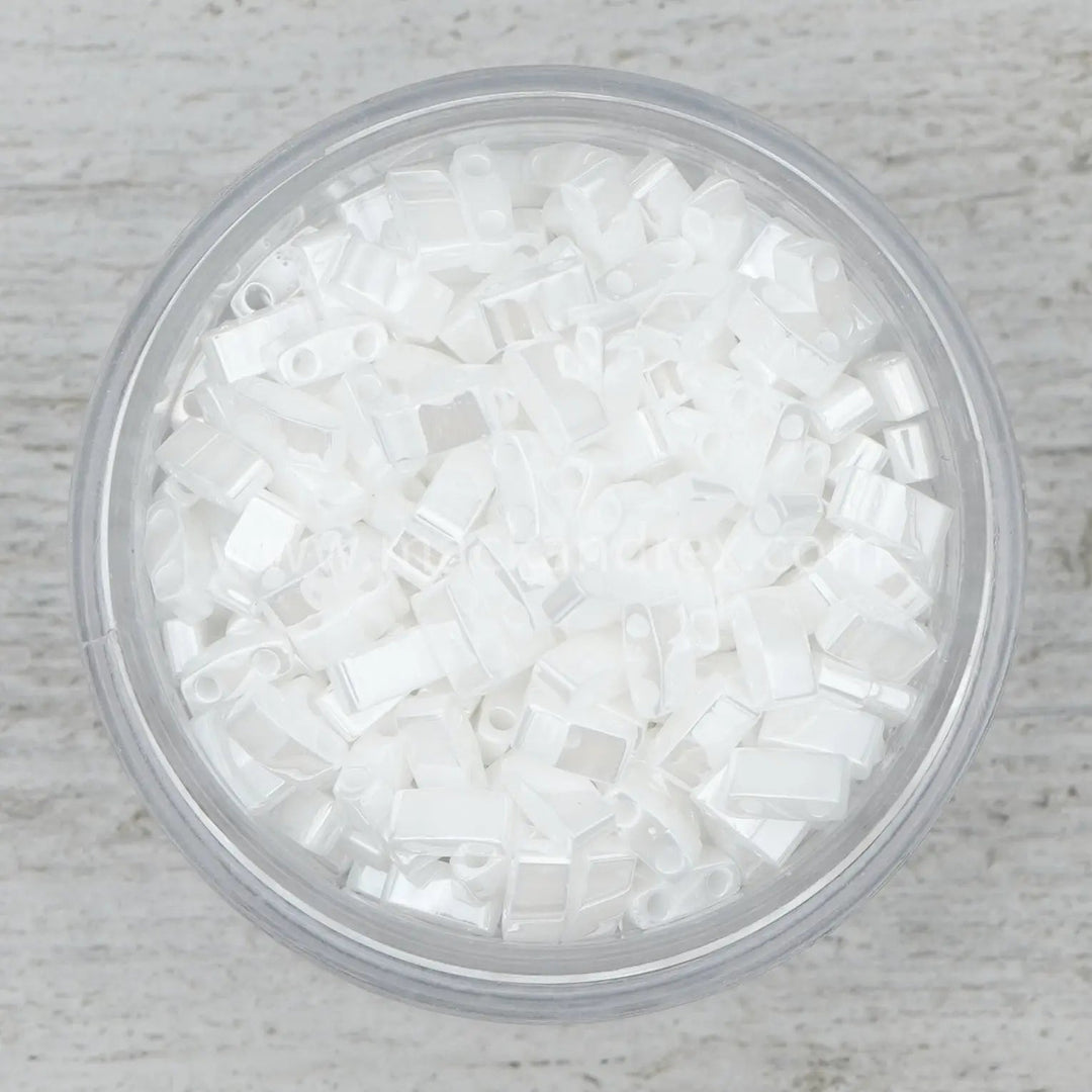 White Pearl Ceylon Half Tila | HTL0420 - Mack & Rex