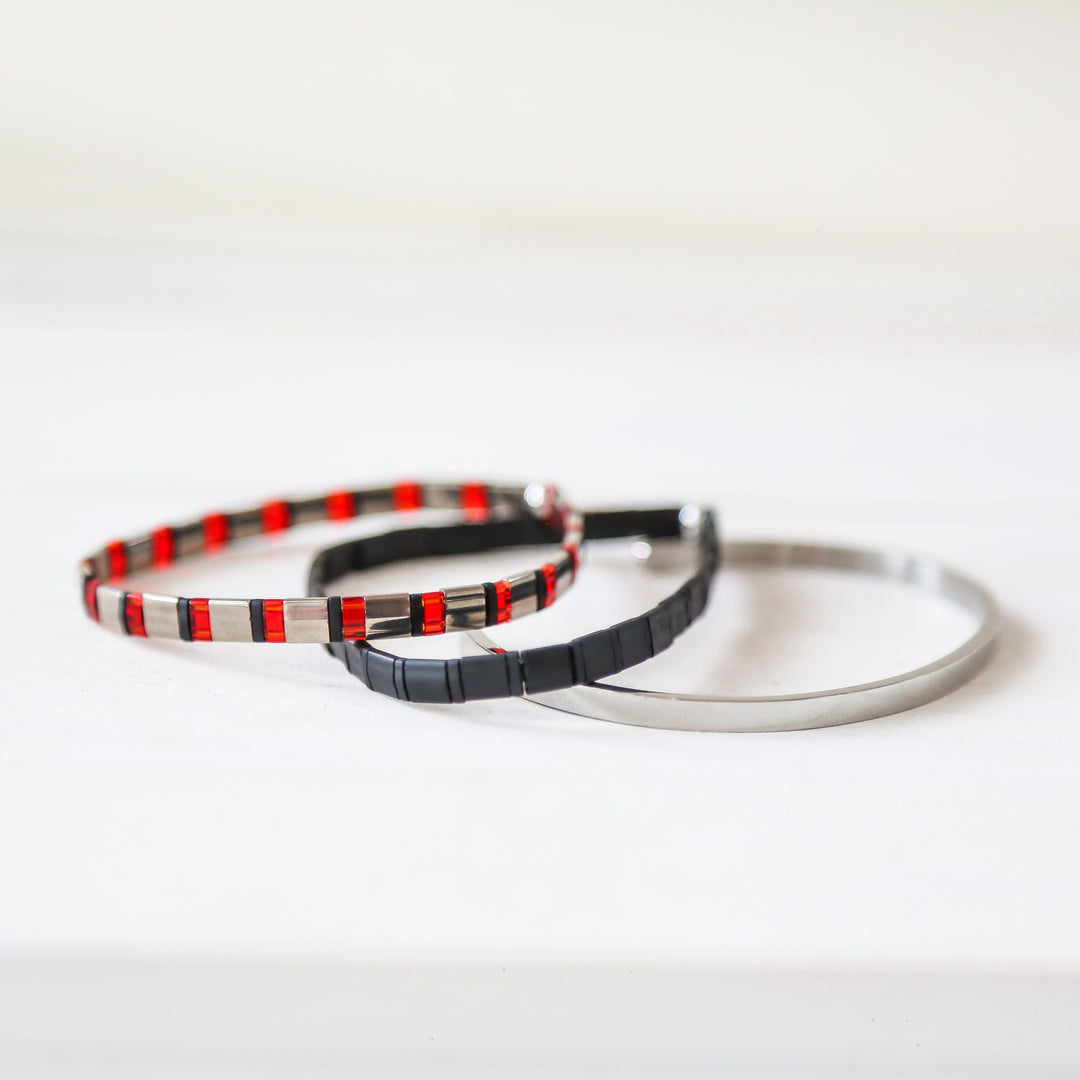 FEVER - Men's Bracelet Stack of 3