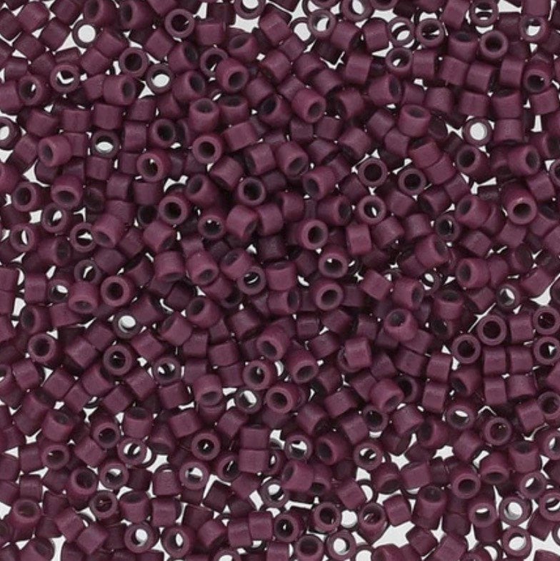 Dark Orchid 11/0 Delica Seed Beads || DB-2355 | 11/0 delica beads