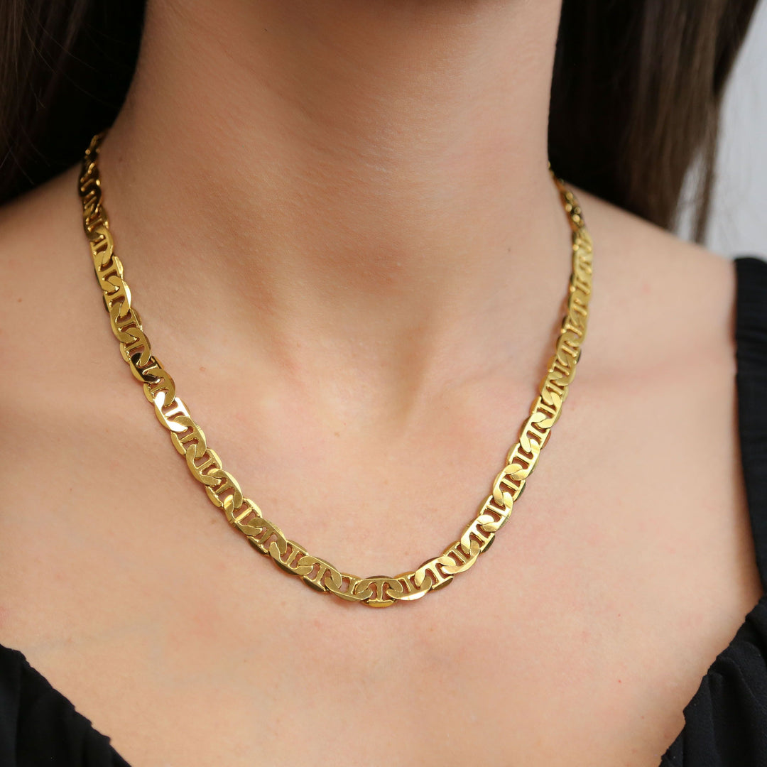 VALIANT - GOLD Linked Chain Necklace