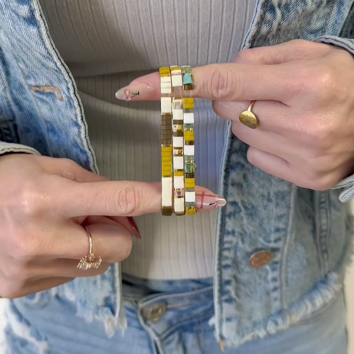 EGYPT - Tila Bead Bracelet | Single