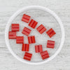0140 Tila Beads  - Red Transparent - Mack & Rex