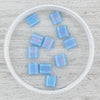0150FR Tila Beads - Sapphire Blue Matte Rainbow - Mack & Rex