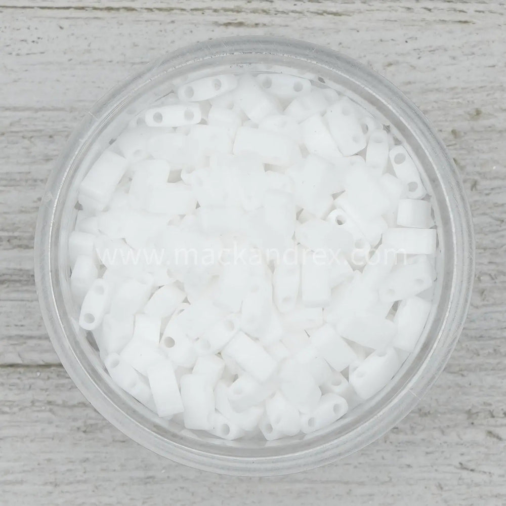 0402 Tila Beads - White - Mack & Rex