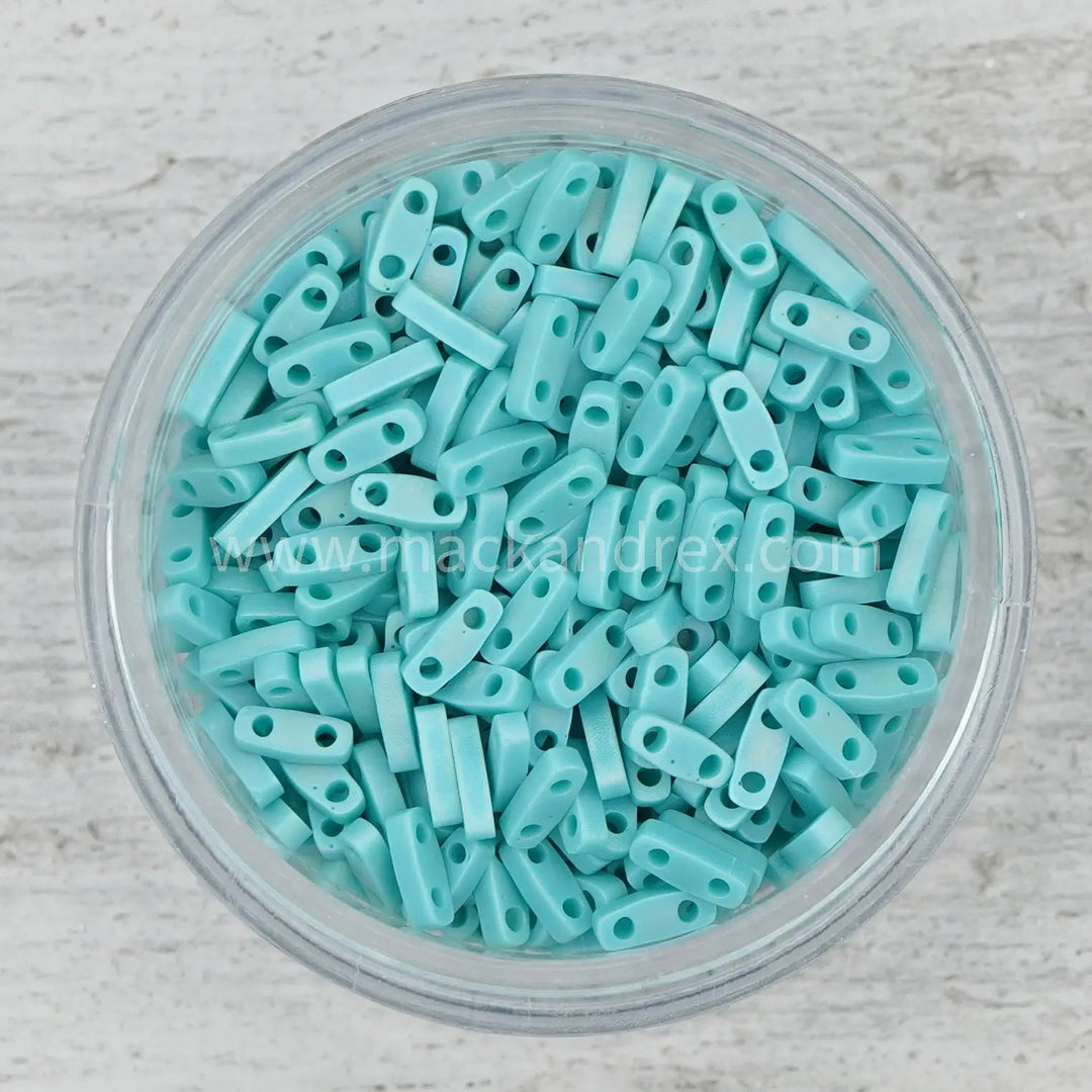 0412FR Tila Beads - Matte Aqua