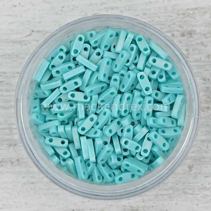 0412FR Tila Beads - Matte Aqua