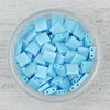 0413FR Quarter Tila Beads - Matte Turquoise - Mack & Rex