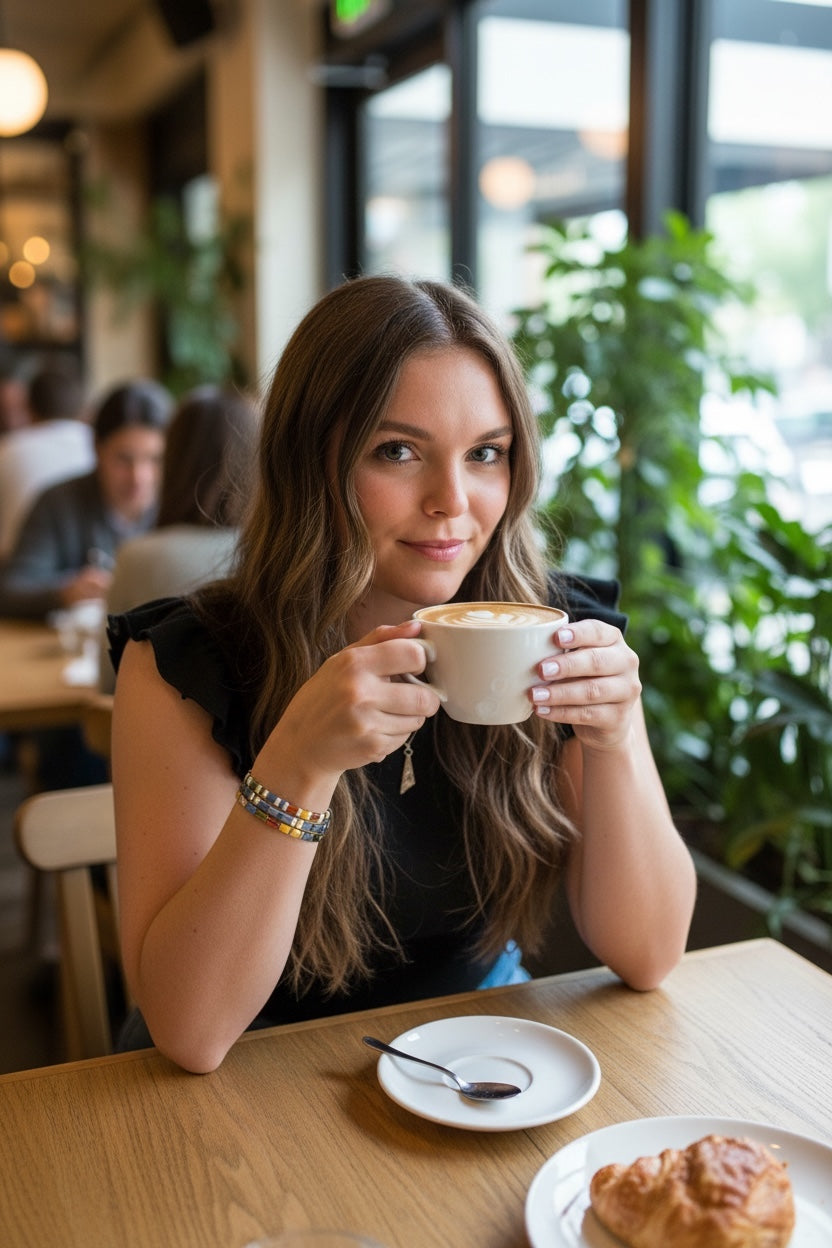 SWEATER WEATHER - Tila Bead Bracelets Stack