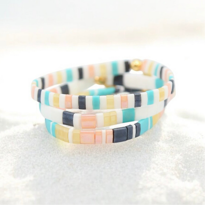 BIKINI BOTTOM - Beaded Bracelets - Set of 3