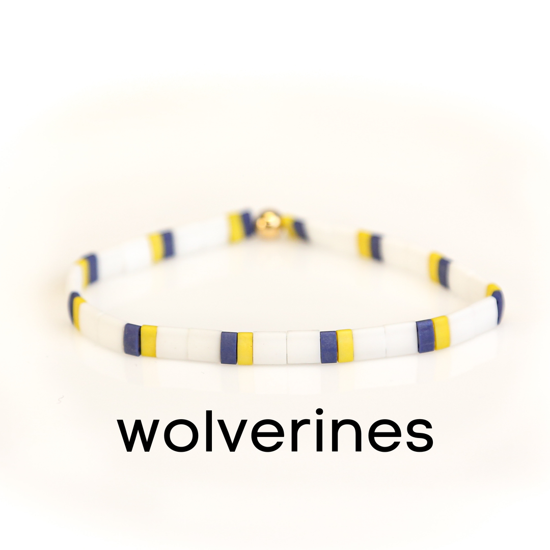 SPORTS TEAMS - Tila Bead Bracelets