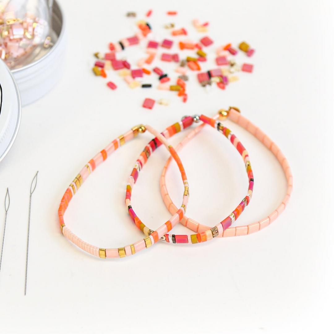 MIAMI - Tila Bracelet Making Kit - 3 Bracelets