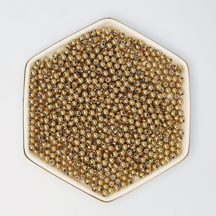 5mm Gold Knot Covers - Pack of 100pcs