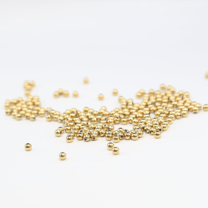 5mm Gold Knot Covers - Pack of 100pcs
