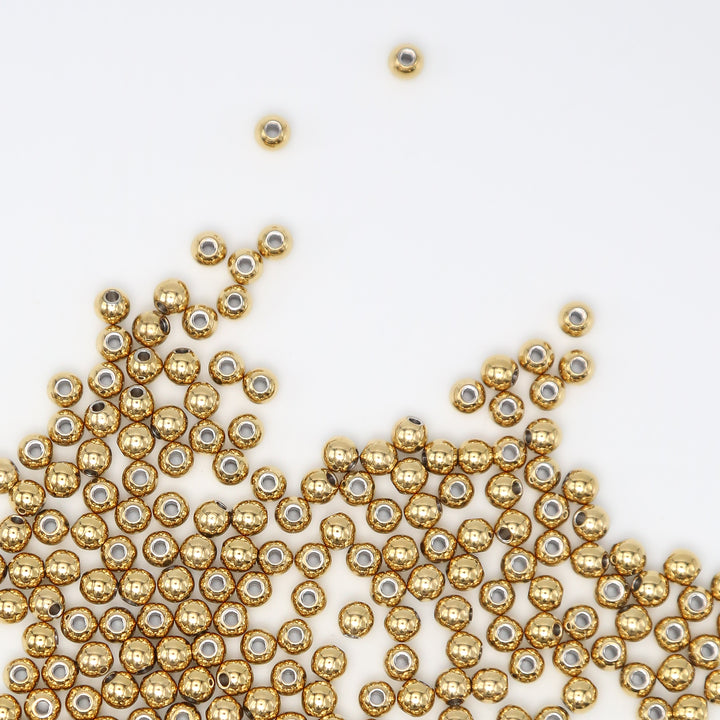 5mm Gold Knot Covers - Pack of 100pcs