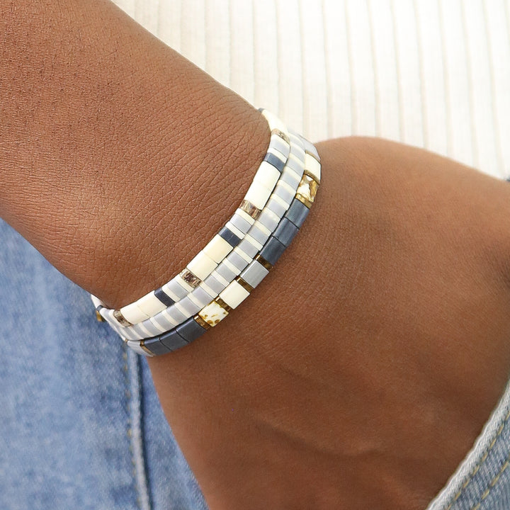 SMOKE SHOW - Tila Bracelet Stack of 3