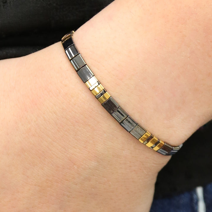 MIDNIGHT HORIZON - Tila Bracelet Stack of 3