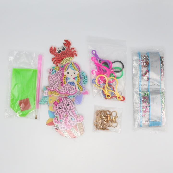 MERMAID - DIAMOND ART KEYCHAIN
