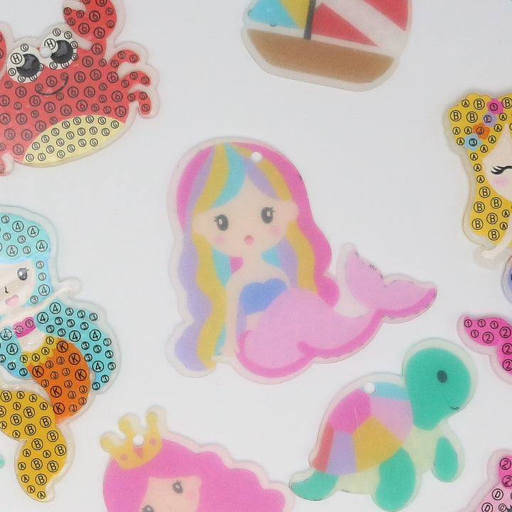 MERMAID - DIAMOND ART KEYCHAIN