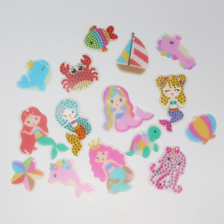 MERMAID - DIAMOND ART KEYCHAIN