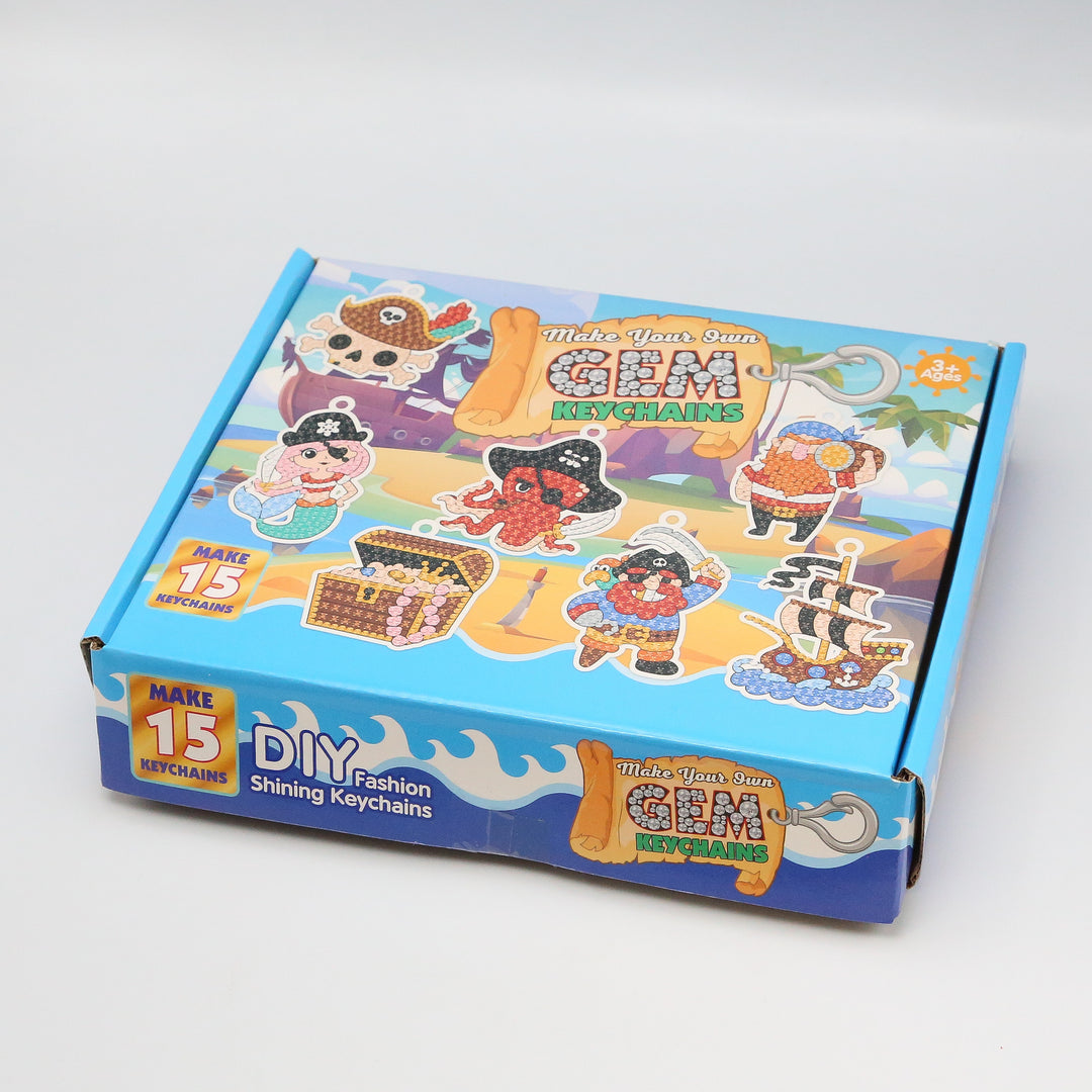 PIRATE - DIAMOND ART KEYCHAIN