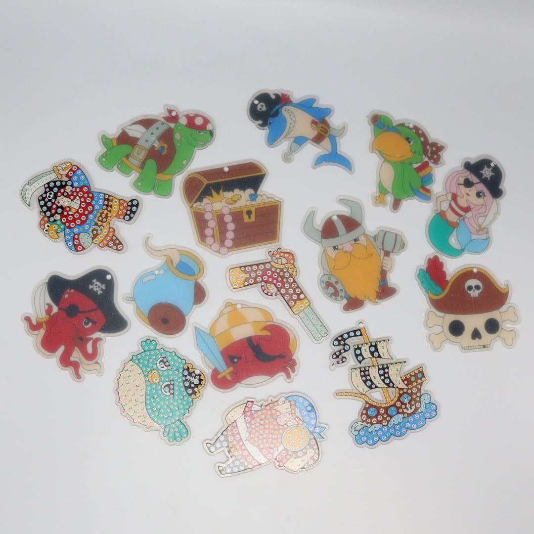 PIRATE - DIAMOND ART KEYCHAIN