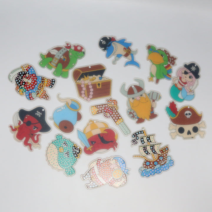 PIRATE - DIAMOND ART KEYCHAIN