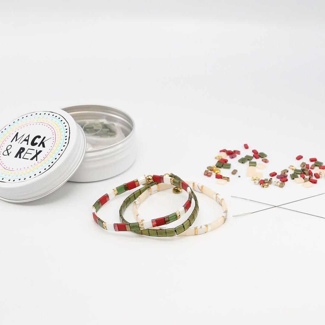 HOLIDAY - Tila Bracelet Making Kit - 3 Bracelets