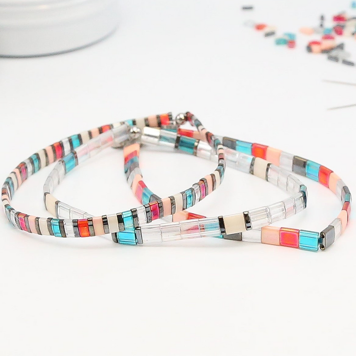 PARTY TOWN - Tila Bracelet Making Kit - 3 Bracelets
