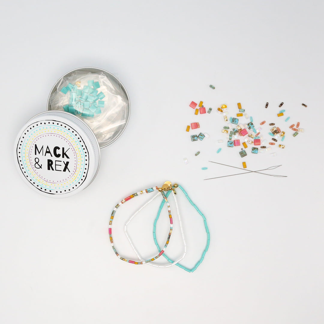 BEACH BUM - Tila Bracelet Making Kit - 3 Bracelets