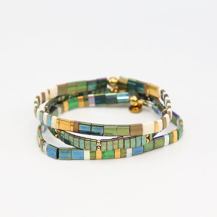 ENCHANTED GROVE - Tila Bracelet Stack of 3