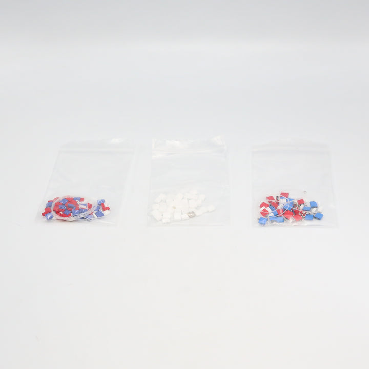 STARS AND STRIPES - Tila Bracelet Making Kit - 3 Bracelets