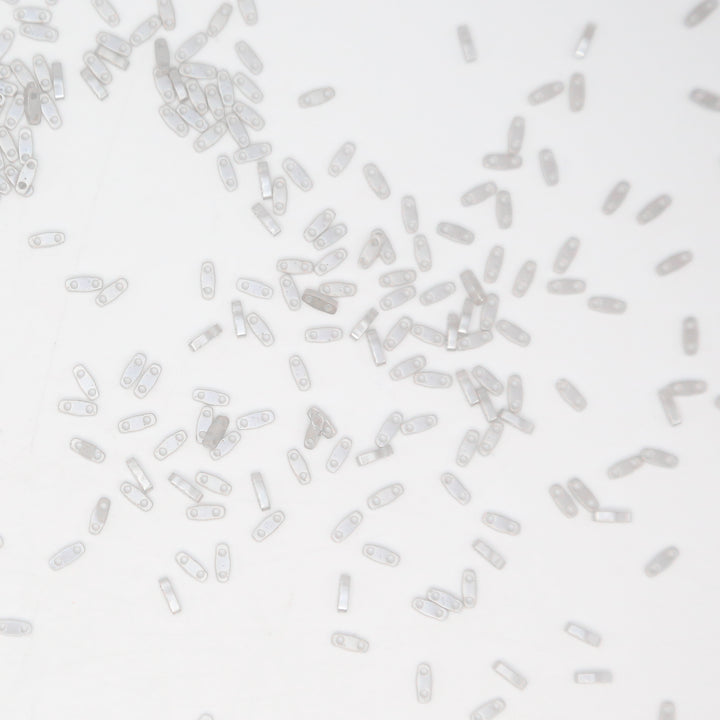 QTL0526 -  CEYLON GRAY - Custom Miyuki Tila Beads