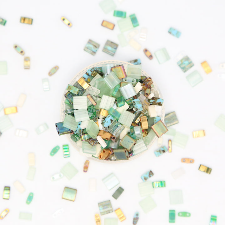 IRELAND - Green Bead Mix