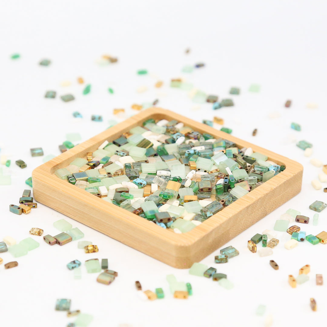 IRELAND - Green Bead Mix