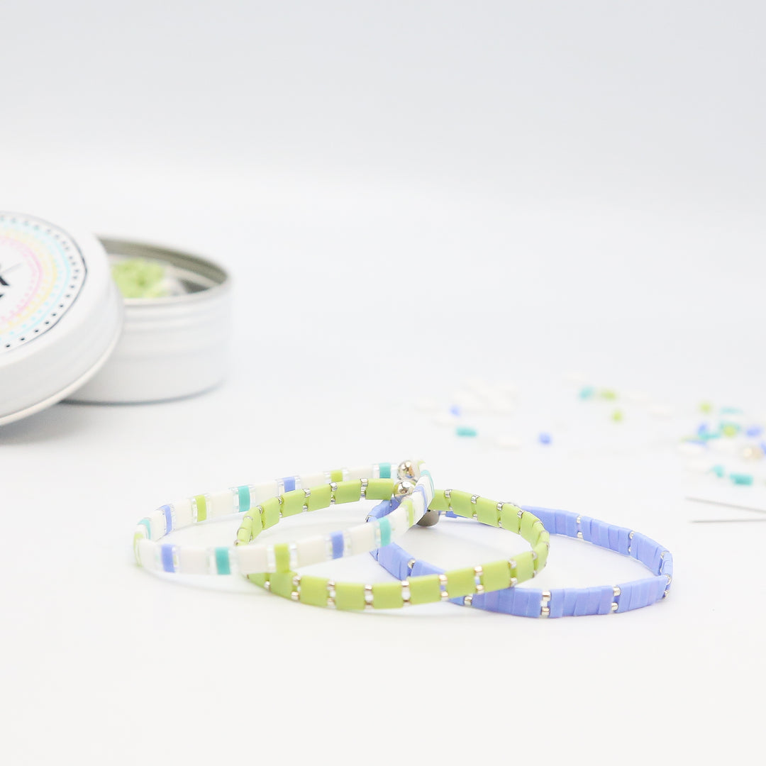 DRAGONFLY - Tila Bracelet Making Kit - 3 Bracelets