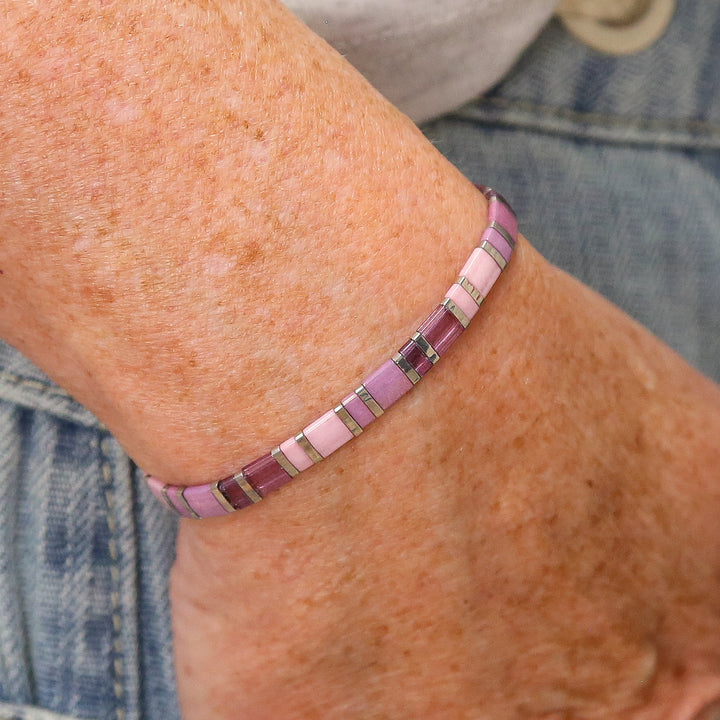 VIOLETTE - Tila Bracelet Stack of 3