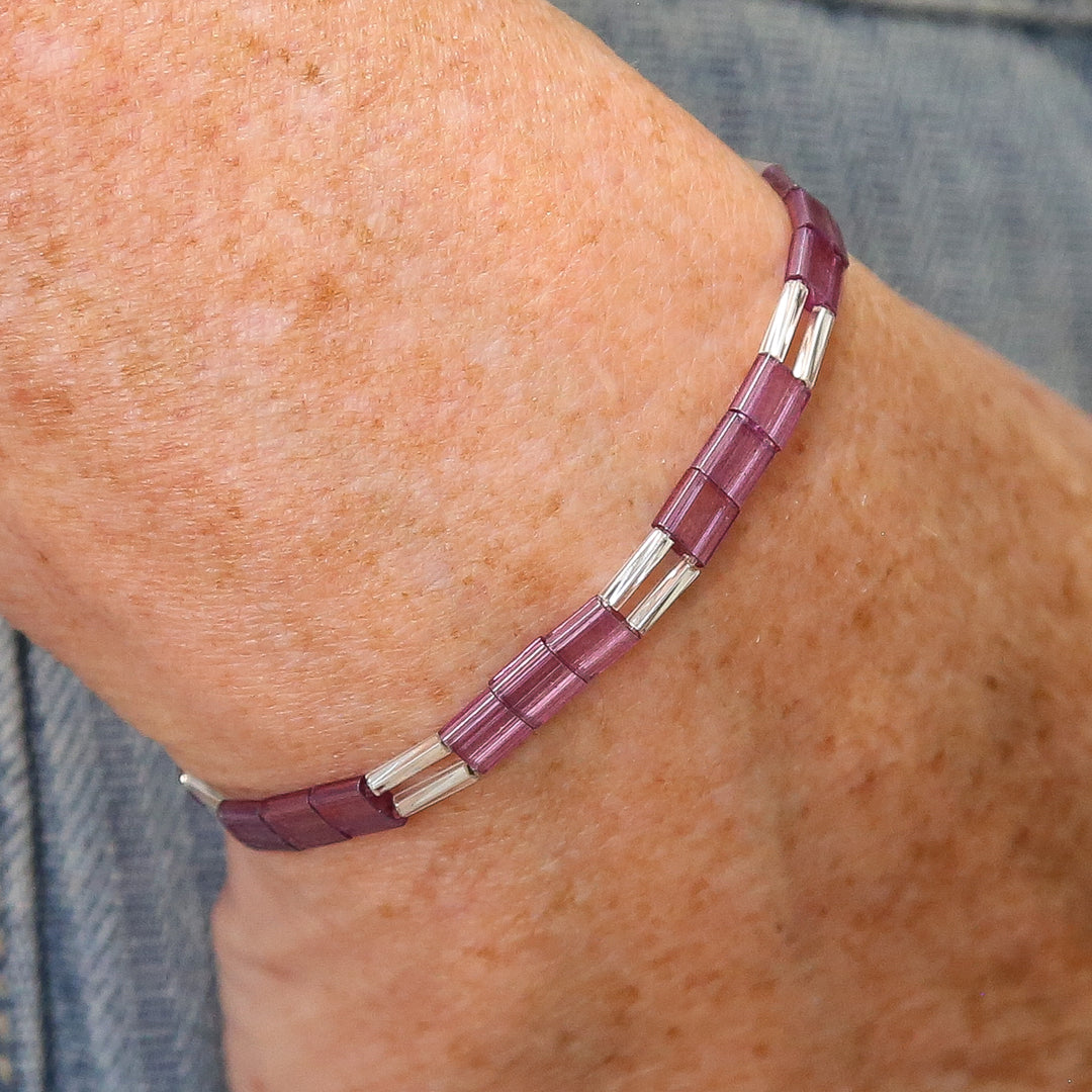 VIOLETTE - Tila Bracelet Stack of 3