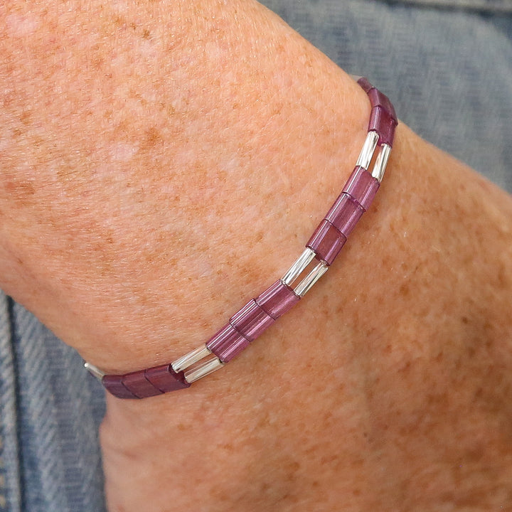 VIOLETTE - Tila Bracelet Stack of 3