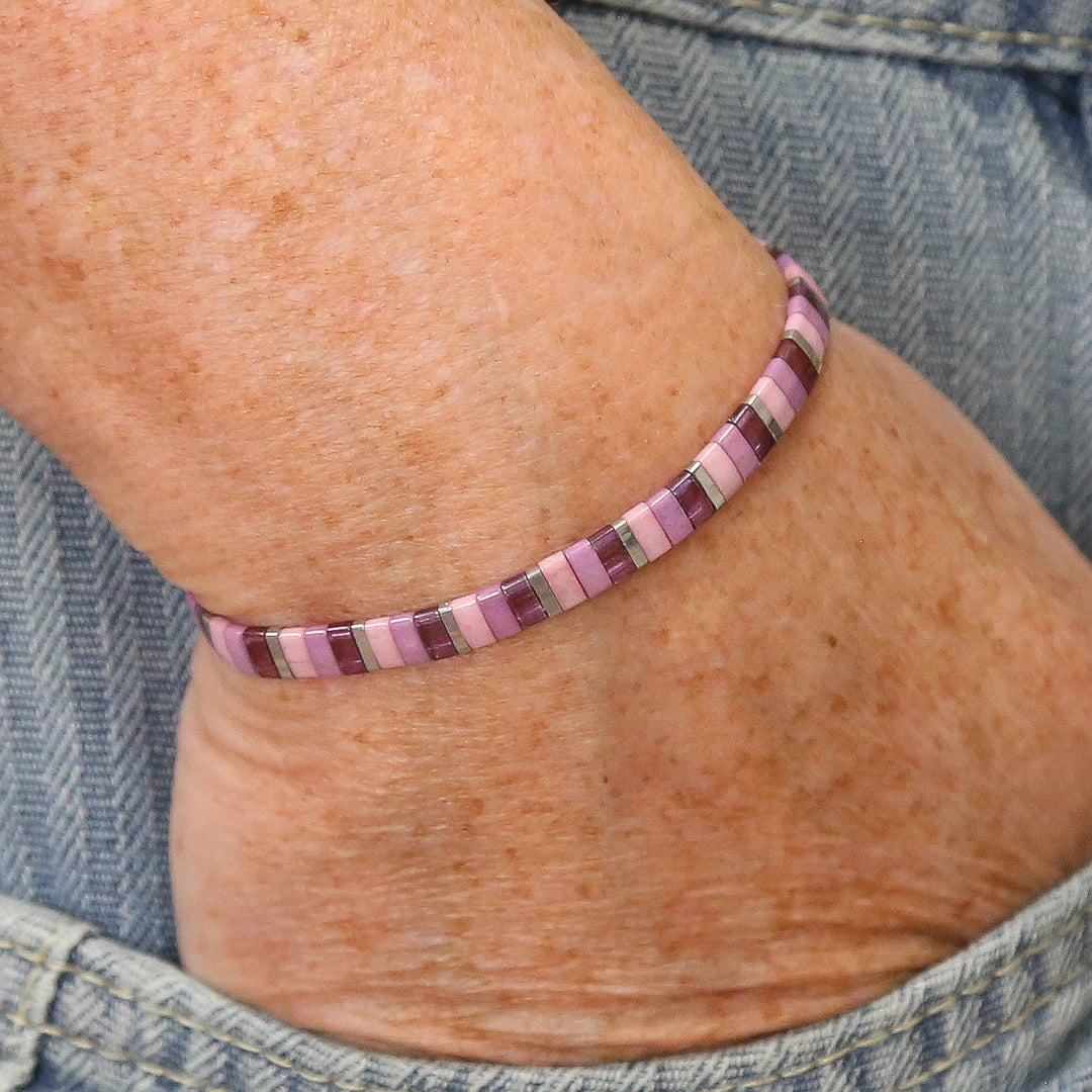 VIOLETTE - Tila Bracelet Stack of 3