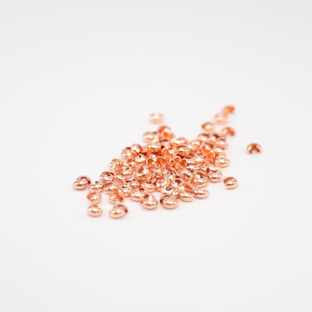 4mm Crimp Covers - Pack of 100pc - ALL COLORS