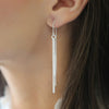 WATERFALL - 925 Sterling Silver Dangle Earrings