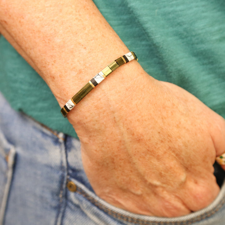 RAINFOREST GLOW - Tila Bracelet Stack of 3