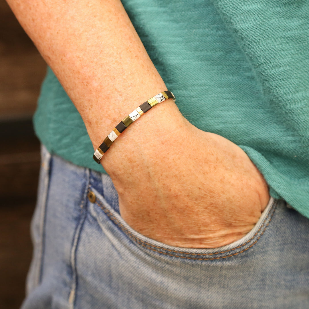 RAINFOREST GLOW - Tila Bracelet Stack of 3