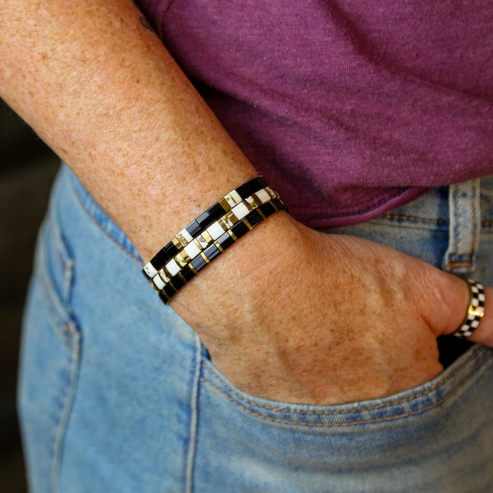 CHEETAH - Tila Bracelet Stack of 3