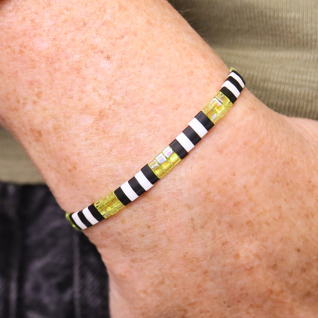BEETLEJUICE - Tila Bead Bracelet | Single
