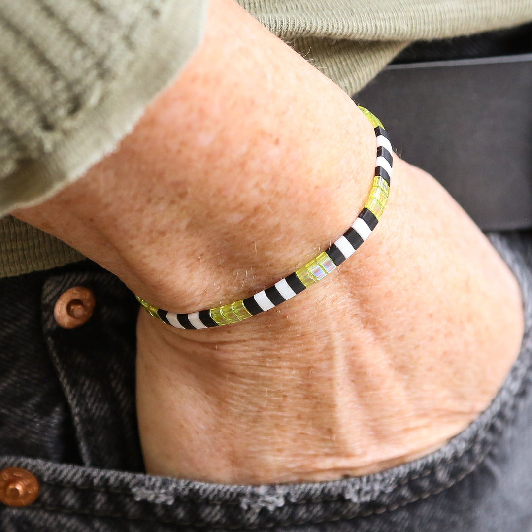 BEETLEJUICE - Tila Bead Bracelet | Single