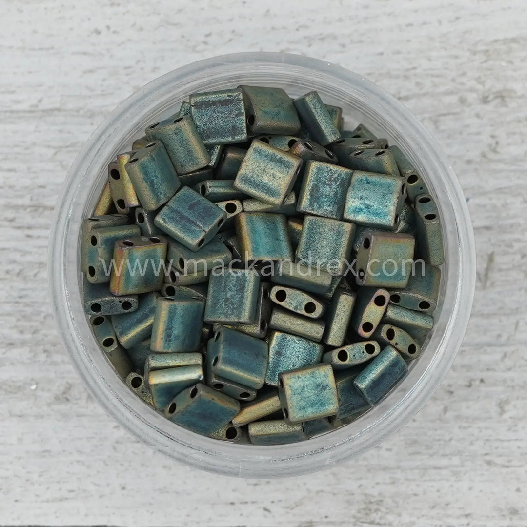 2008 Sage - Quarter Tila Beads